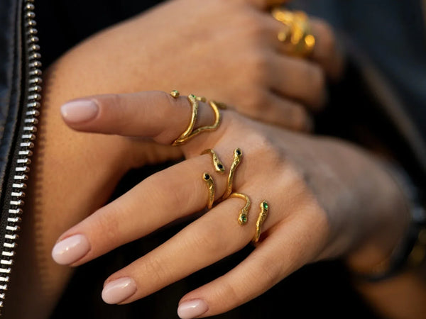 Ophis rings by Athenart 