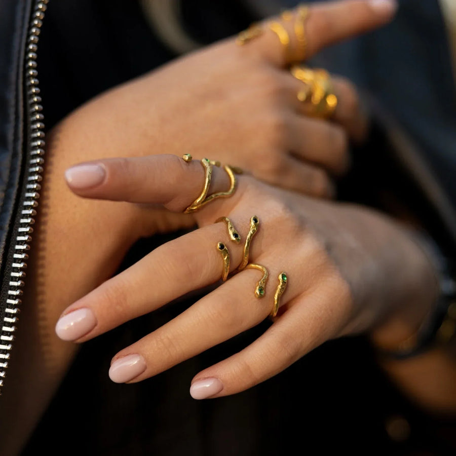 Ophis rings by Athenart 