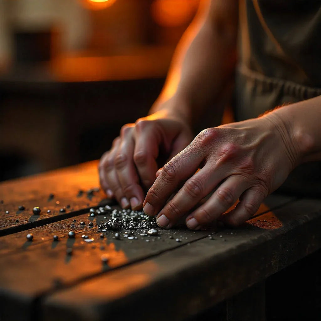 Creating silver jewelry on the bench , Athenart , Greek jewelry designers 