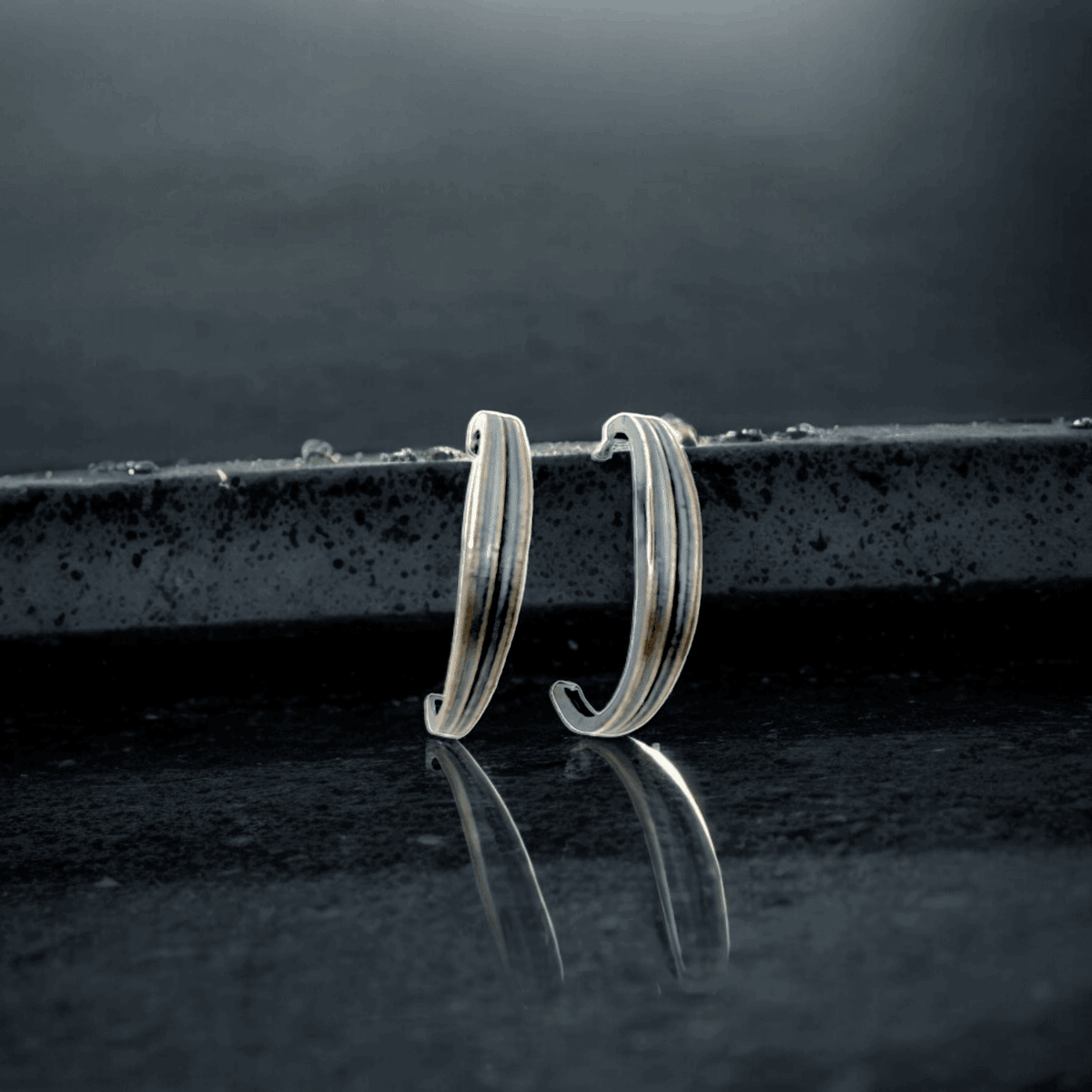Ariadne Thin Hoops - Athenart 