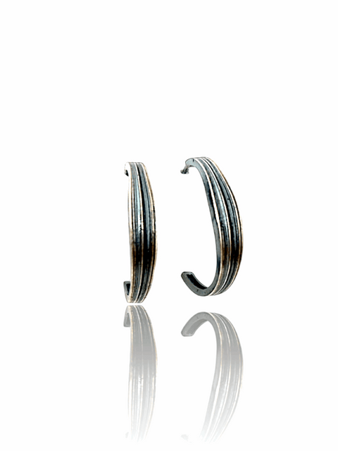 Ariadne Thin Hoops - Athenart 