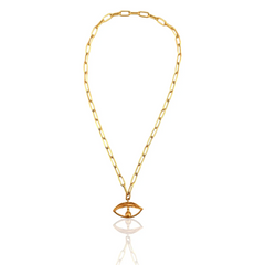 Argus Eye Necklace – Silver 925 | Protective Symbol Pendant - Athenart 