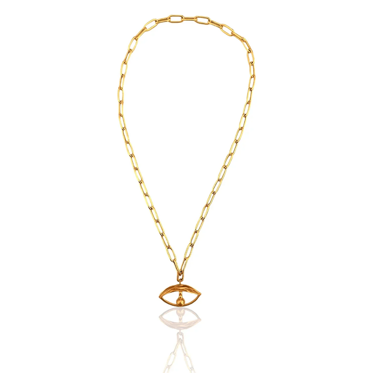 Argus Eye Necklace – Silver 925 | Protective Symbol Pendant - Athenart 