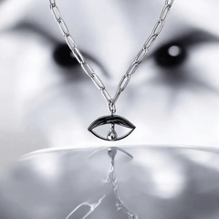 Argus Eye Necklace – Silver 925 | Protective Symbol Pendant - Athenart 