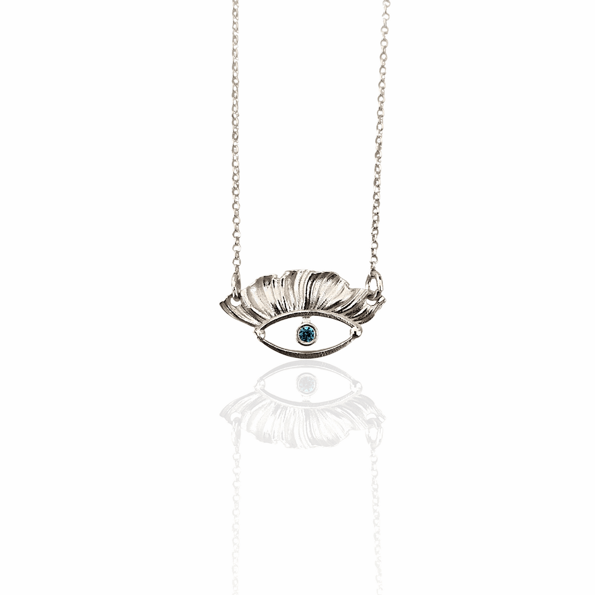 Small Argus Eye Necklace - Delicate Guardian | Athenart - Athenart 