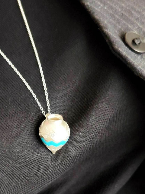 Amphora with Enamel - Athenart 