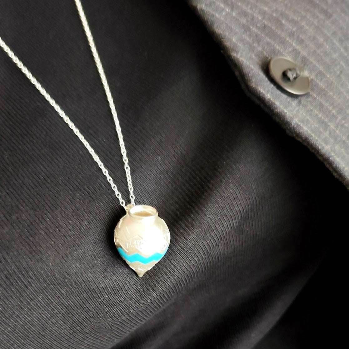 Amphora with Enamel - Athenart 