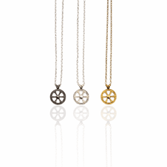 Ride the Wheel of Fortune Amulet - Athenart 