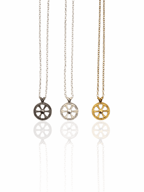 Ride the Wheel of Fortune Amulet - Athenart 