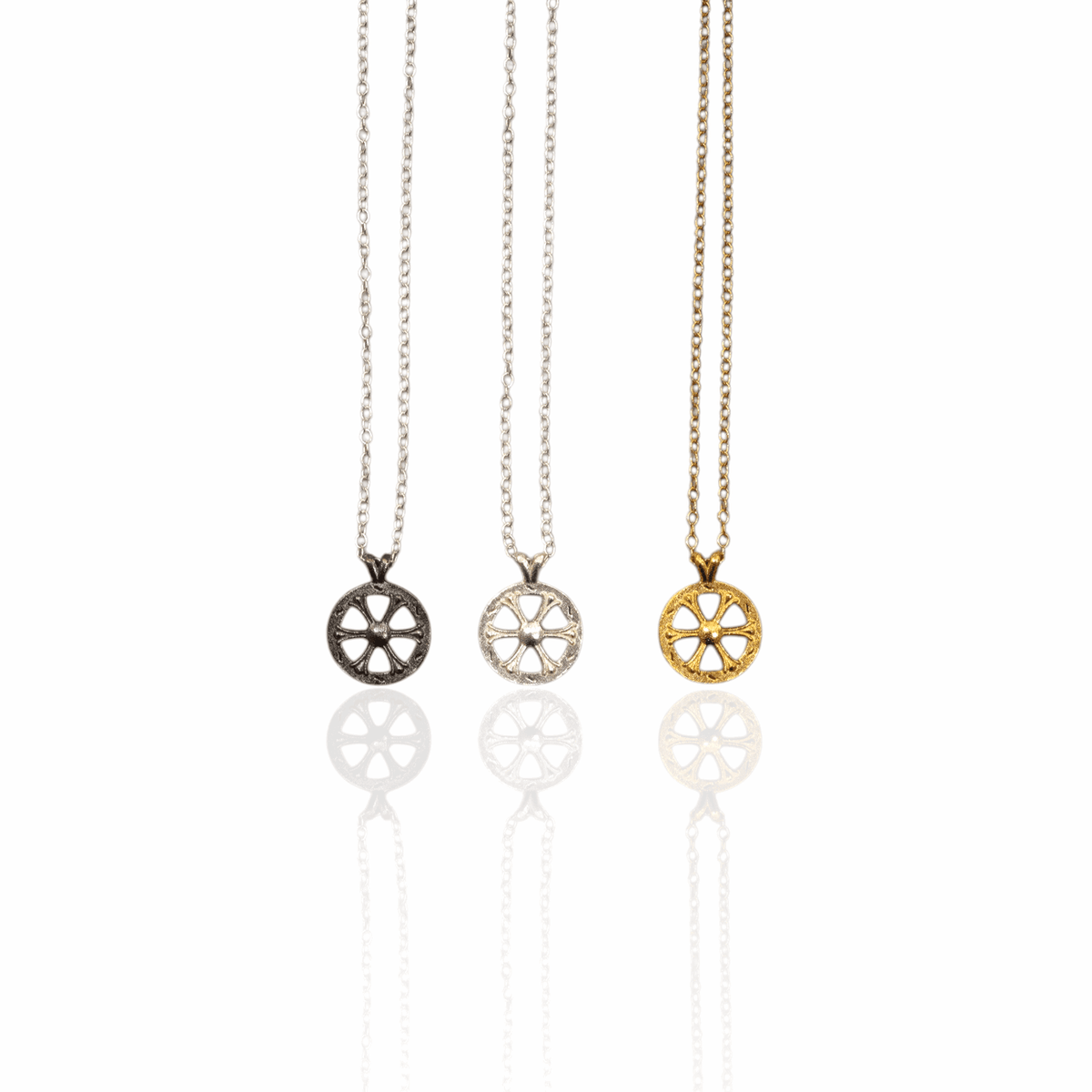 Ride the Wheel of Fortune Amulet - Athenart 