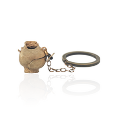 Amphora Brass KeyChain – Athenart Art Object