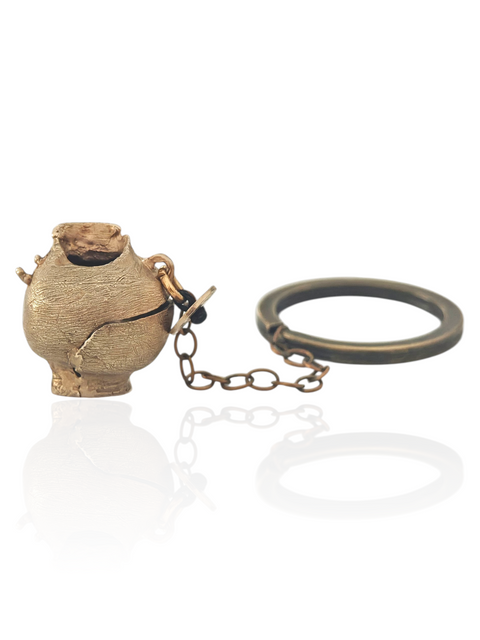 Amphora Brass KeyChain – Athenart Art Object