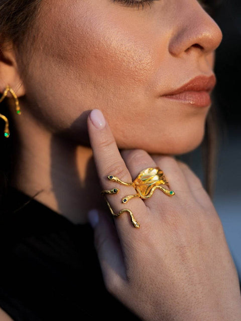 Olympia Serpent Ring - Athenart 