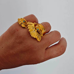 Mini Argus Evil Eye Ring - Athenart 