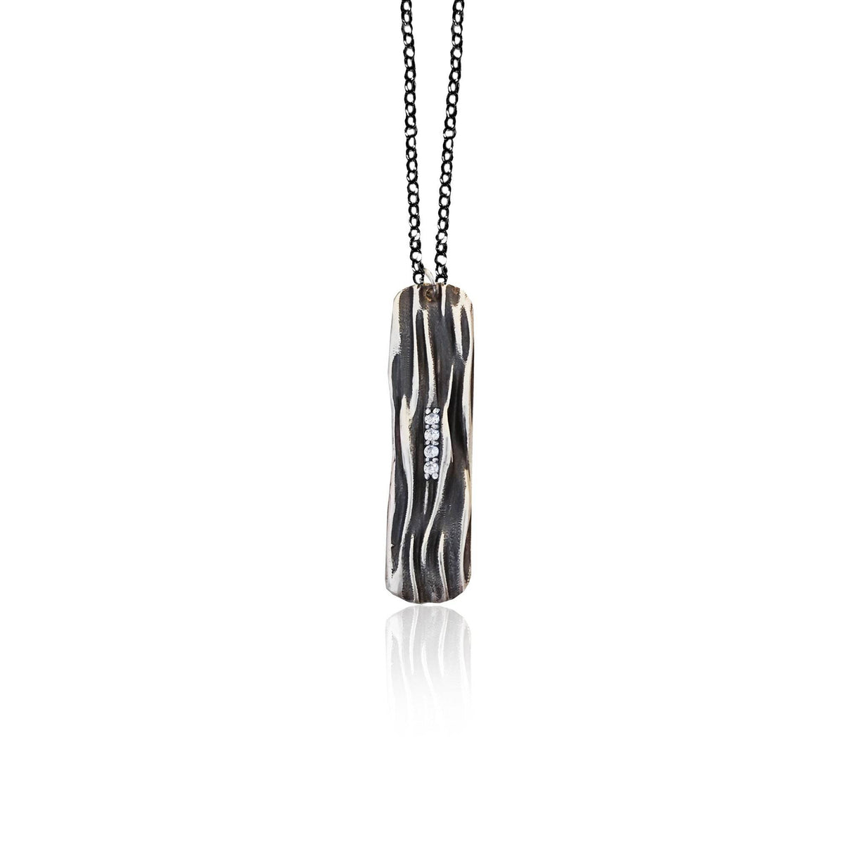 Athenais II Pendant with Zircons - Athenart 