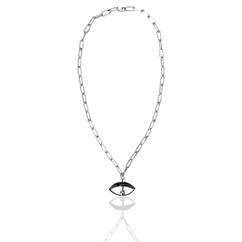 Argus Eye Necklace – Silver 925 | Protective Symbol Pendant - Athenart 