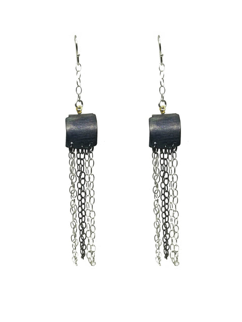 Rocker Chain Earrings - Athenart 