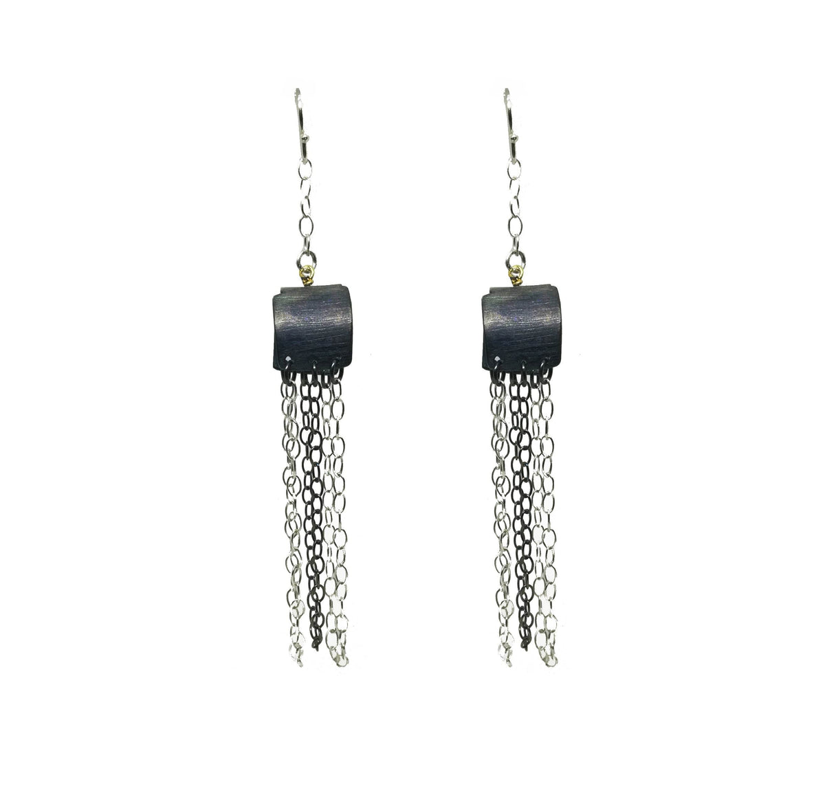 Rocker Chain Earrings - Athenart 