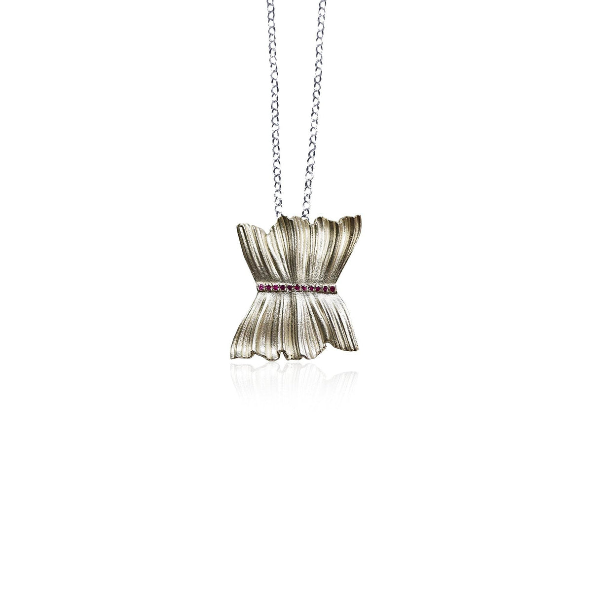 Double Fustanela Charm Necklace - Athenart 