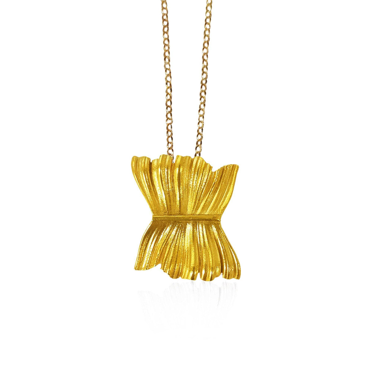 Double Fustanela Charm Necklace - Athenart 