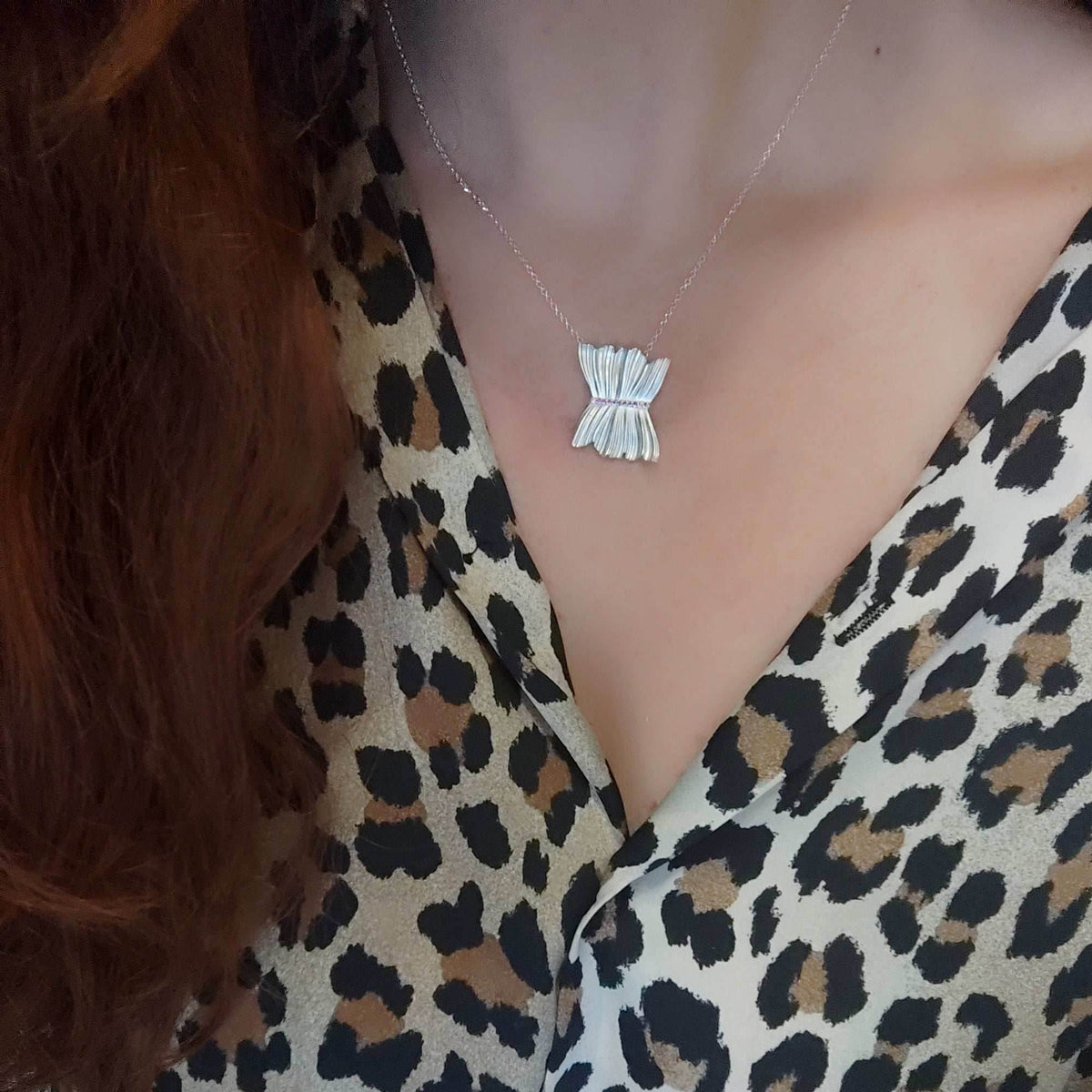 Double Fustanela Charm Necklace - Athenart 