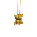 Double Fustanela Charm Necklace - Athenart 