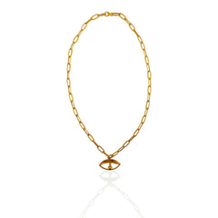 Argus Eye Necklace – Silver 925 | Protective Symbol Pendant - Athenart 