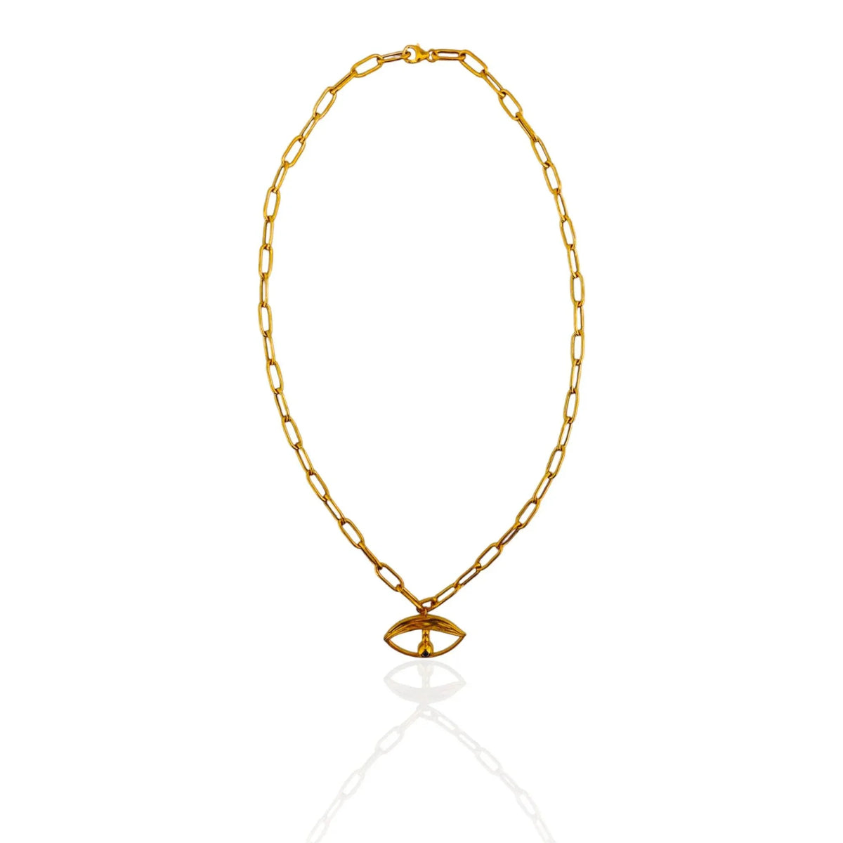 Argus Eye Necklace – Silver 925 | Protective Symbol Pendant - Athenart 