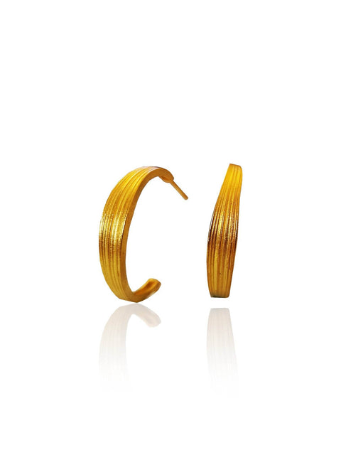 Ariadne Thin Hoops - Athenart 