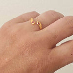 Ophis Double Snake Ring - Athenart 