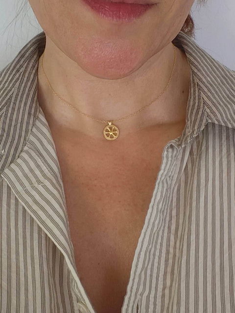 Ride the Wheel of Fortune Amulet - Athenart 