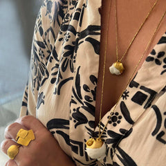 Evil Eye Amphora Pendant - Athenart 