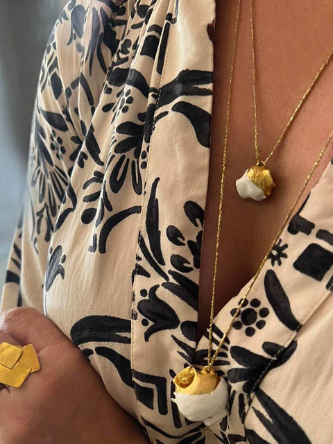 Evil Eye Amphora Pendant - Athenart 