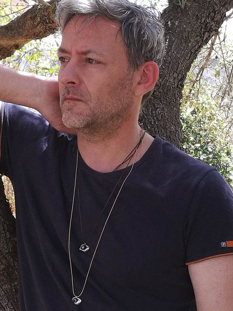 Sculptural Eye Pendant - Athenart 