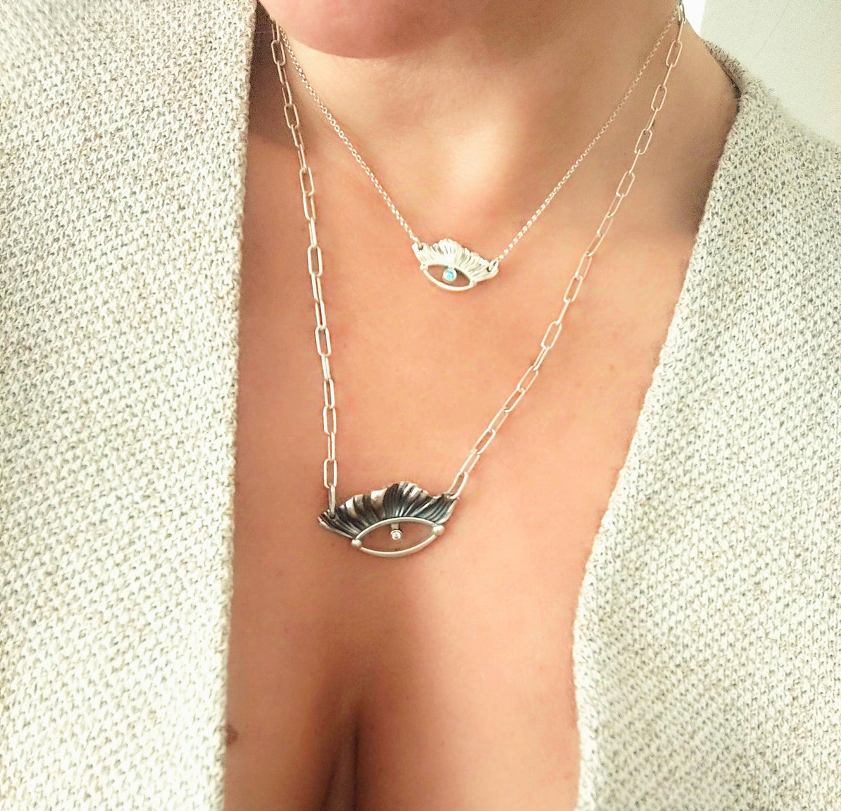 Small Argus Eye Necklace