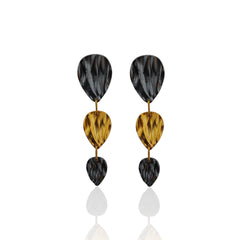 Wavy Drops Earrings - Athenart 