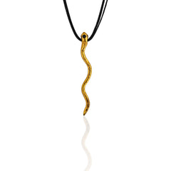 Ophis Snake Charm Necklace - Athenart 