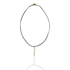 Ophis Snake Charm Necklace - Athenart 