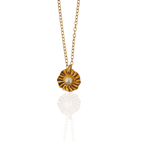Tiny Helios Pearl Necklace