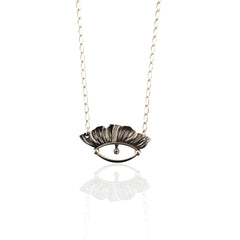 Argus Evil Eye Cord Necklace