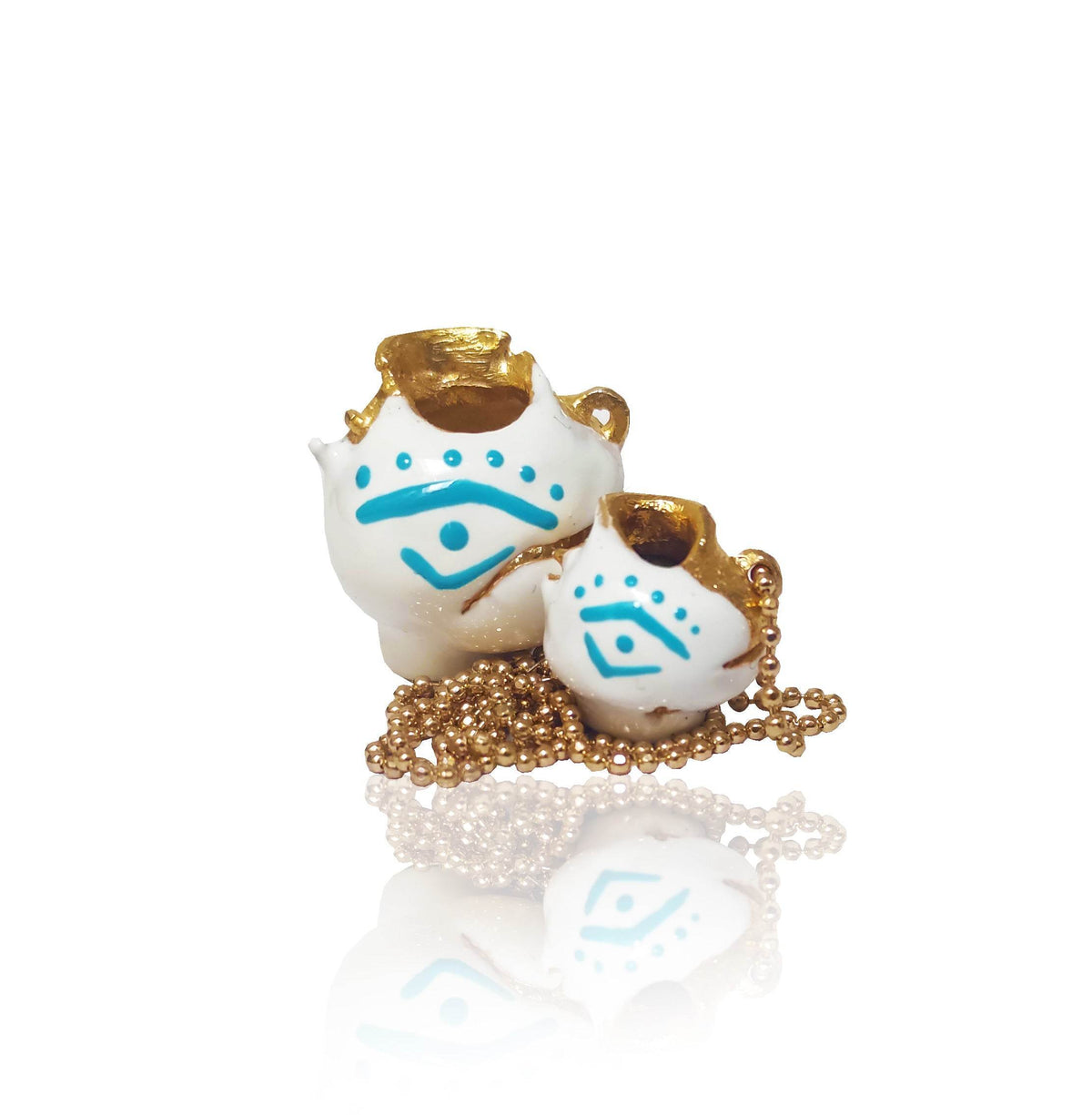 Evil Eye Amphora Pendant - Athenart 