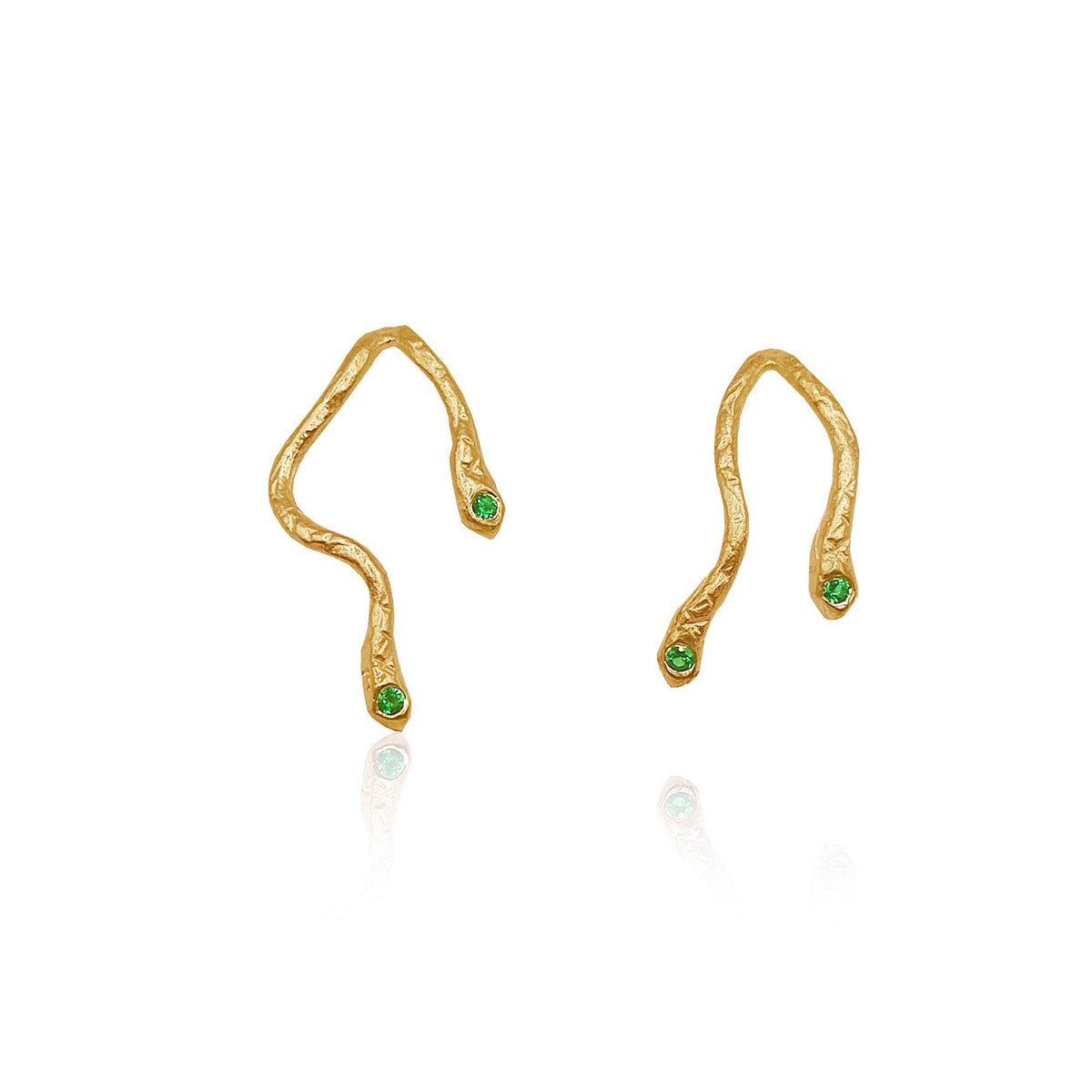 Serpent Gaze Earrings - Athenart 