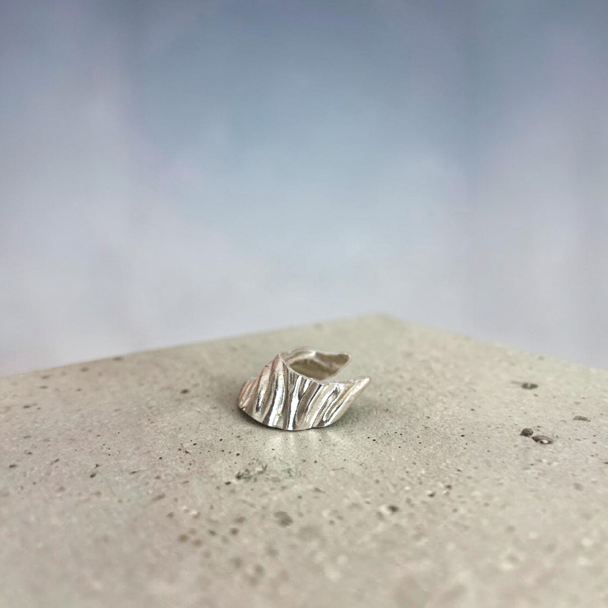 Silver Ear cuff, no piercing earring