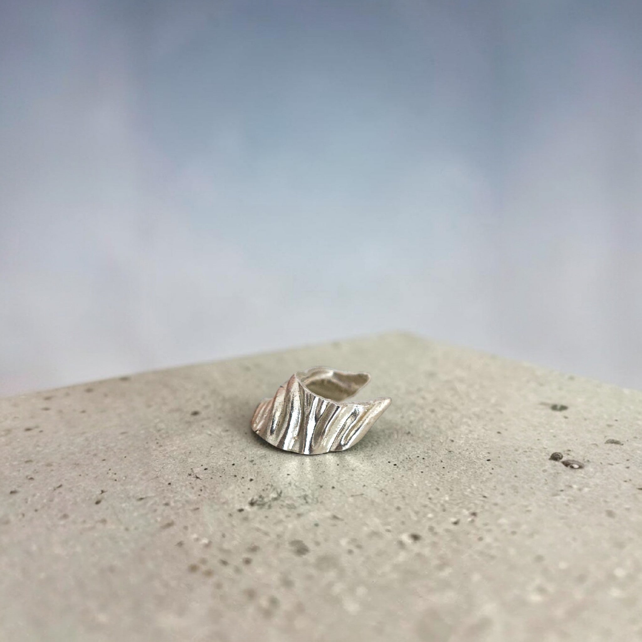 Silver Ear cuff, no piercing earring