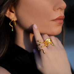 Chiton Guardian Ring - Athenart 