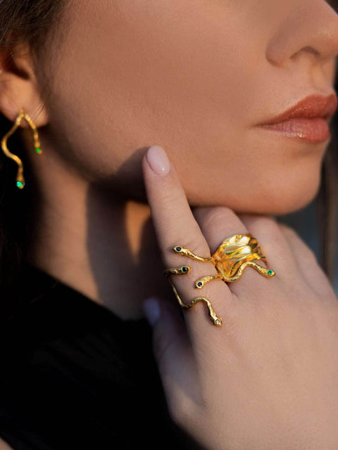 Chiton Guardian Ring - Athenart 