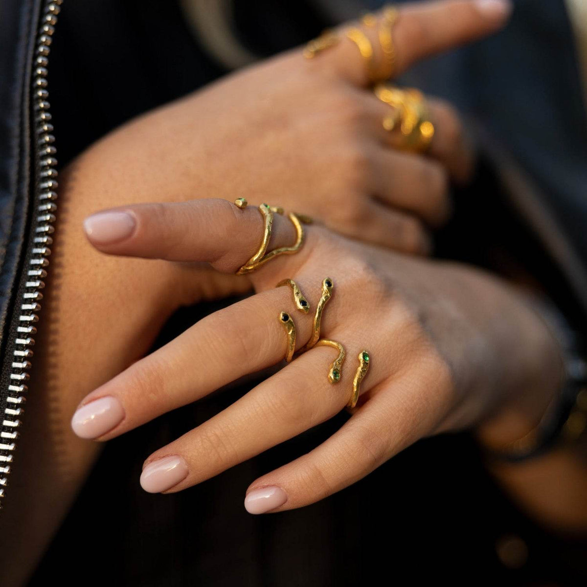 Ophis Triple Ring - Athenart 