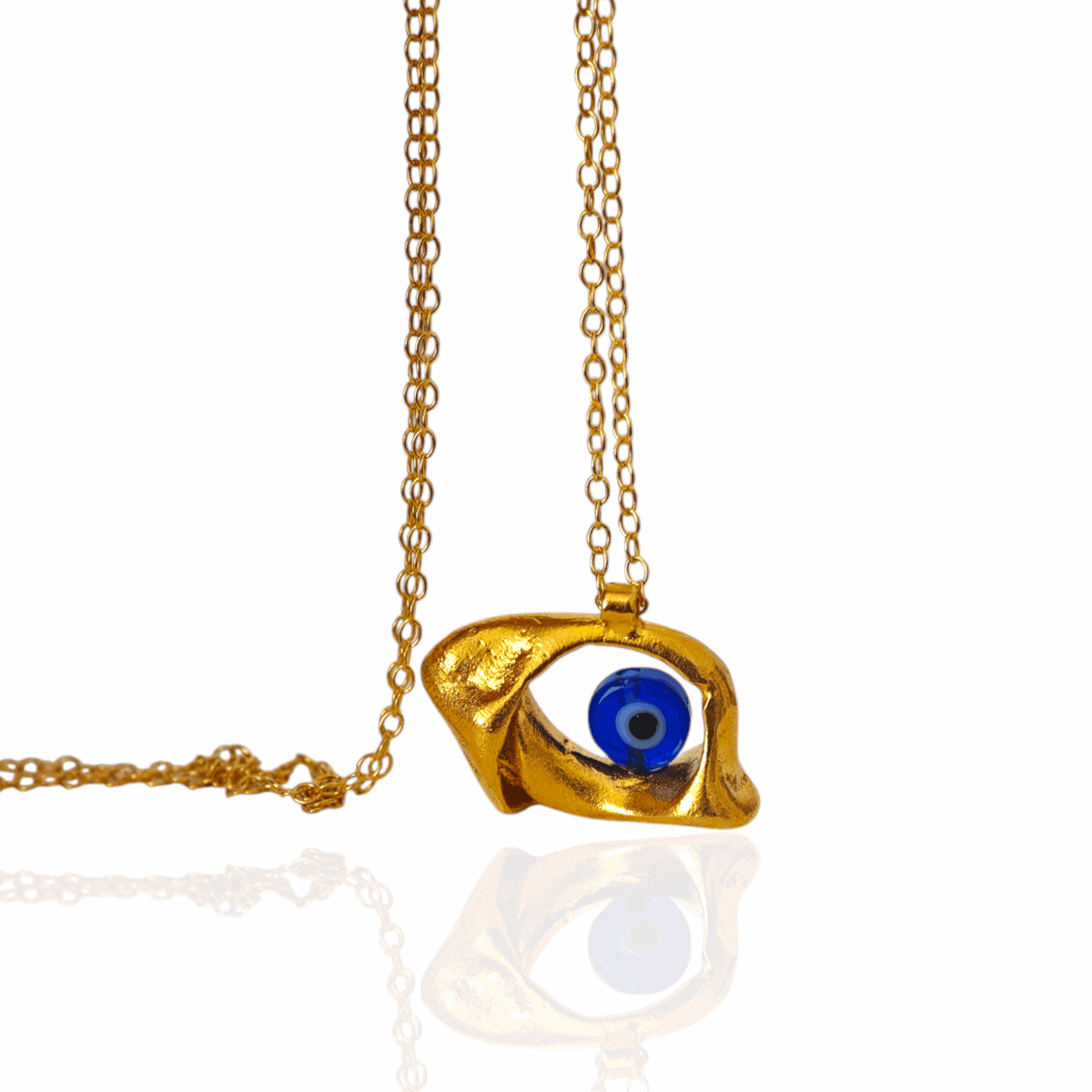 Sculptural Eye Pendant - Athenart 