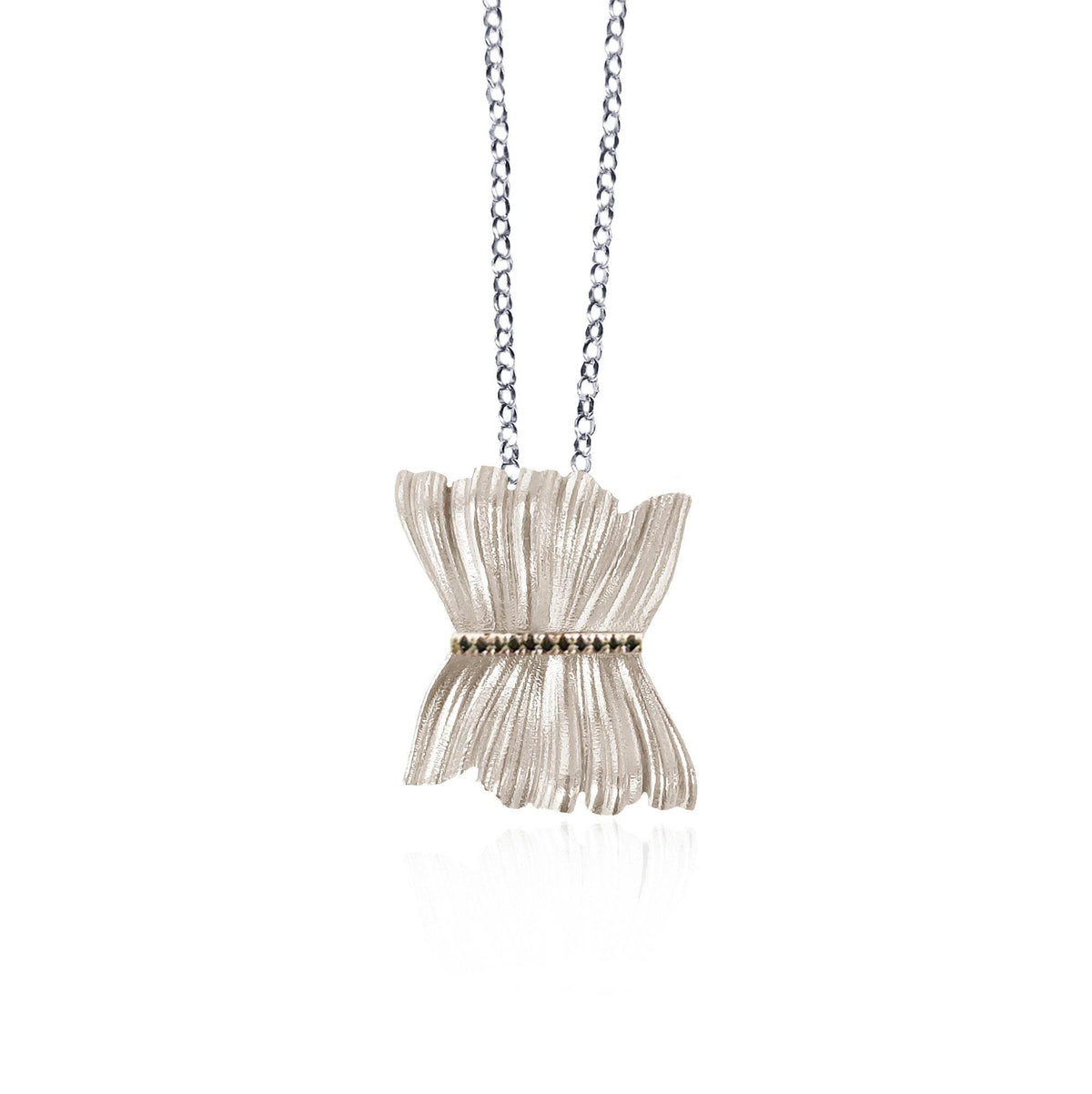 Double Fustanela Charm Necklace - Athenart 