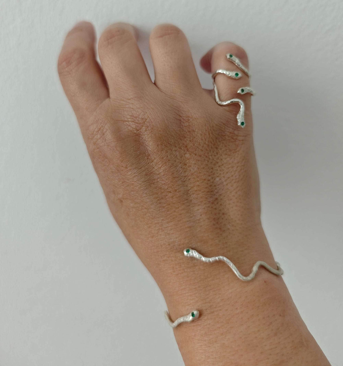 Ophis Cuff Bracelet - Athenart 